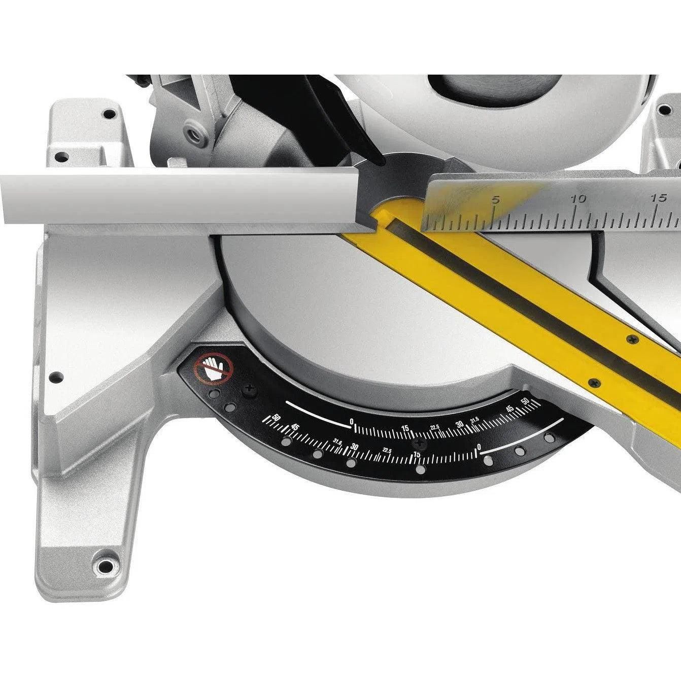 DeWALT DWS777 Afkort-/Verstekzaag met XPS 216mm 1800W