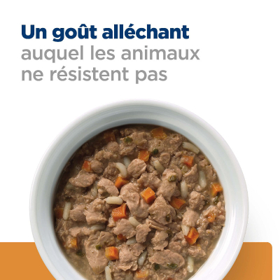 Hill's VET Katze Prescription Diet k/d Kidney Care Ragout mit Huhn und zugefügtem Gemüse, 24x82g