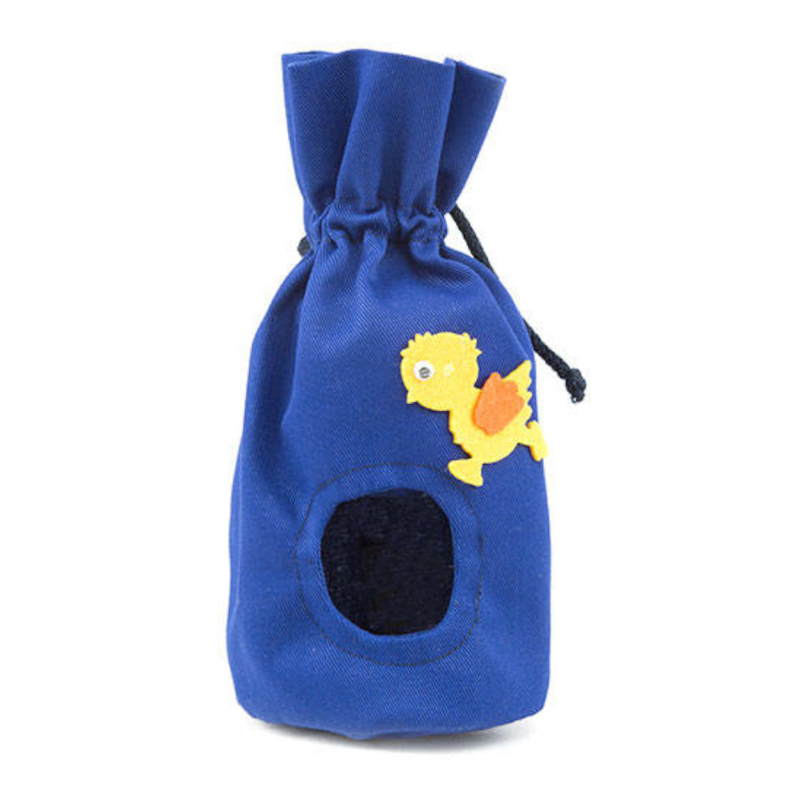 Ninho de tecido azul TK-Pet para agapornis