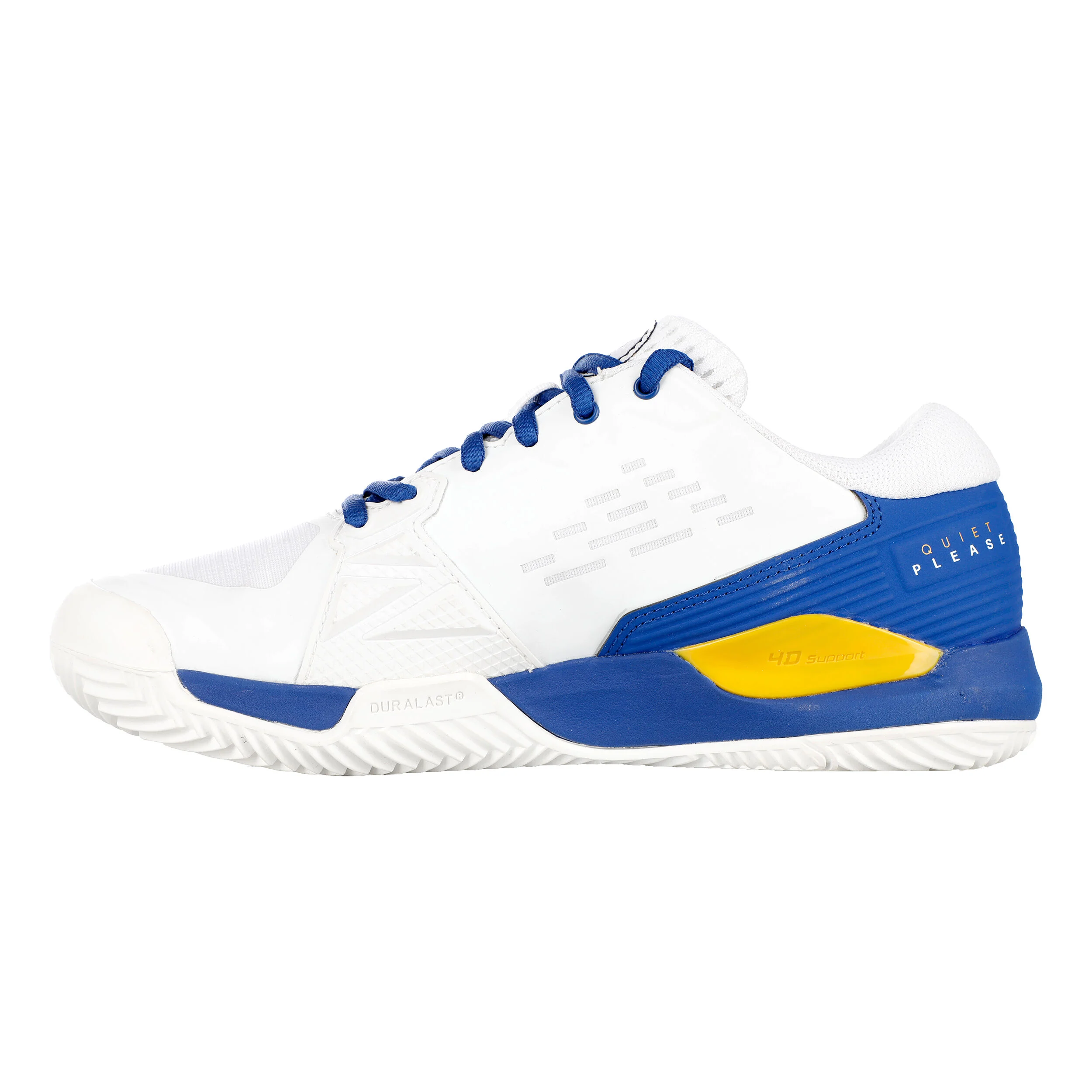 Wilson Rush Pro ACE Quiet Please Chaussure Terre Battue Femmes - Blanc , Bleu