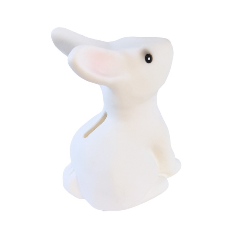 Heico - Sparebøsse Kanin - Hvid - 11 cm