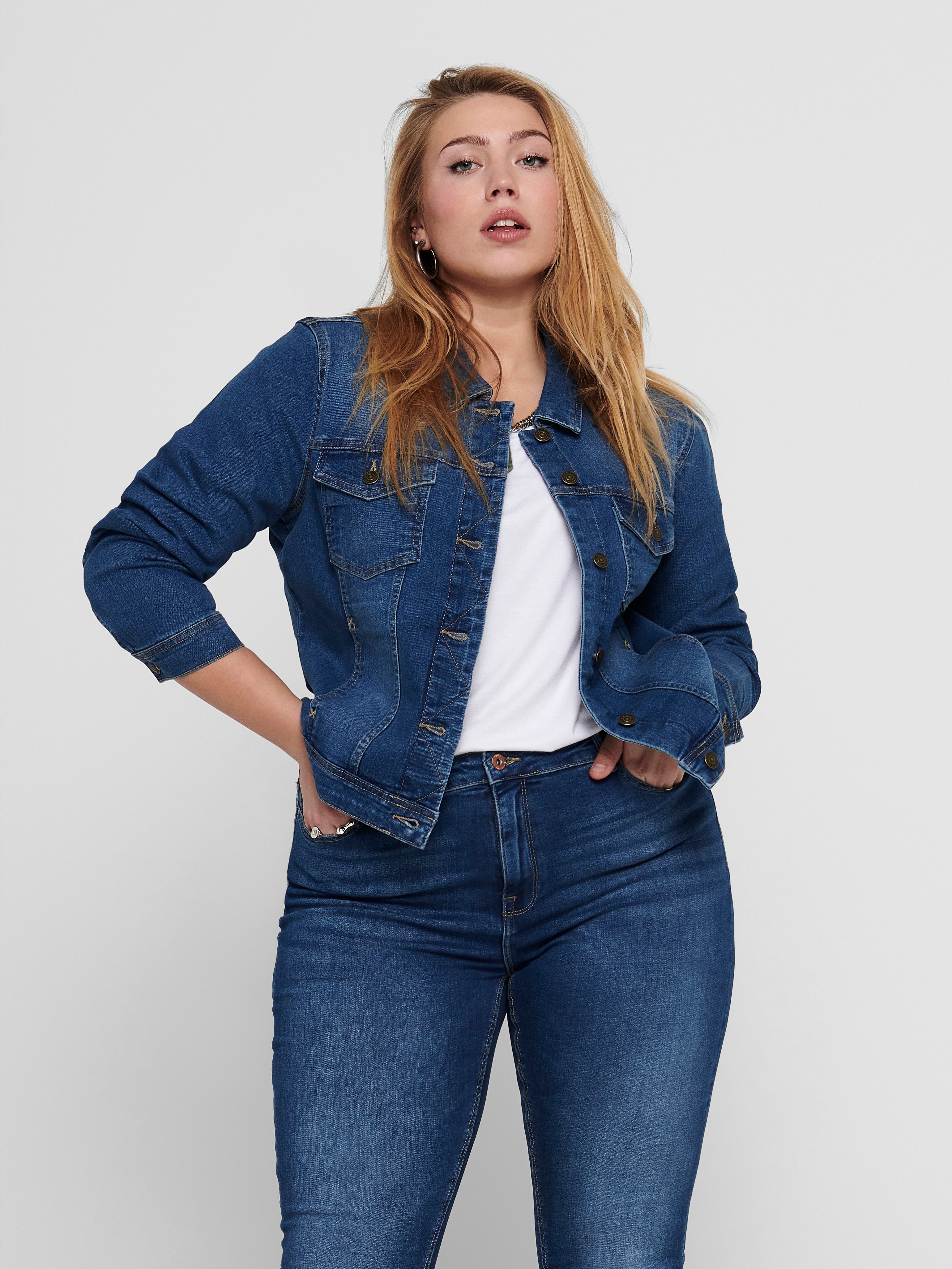 CARWESPA Jeansjacke Medium Blue Denim