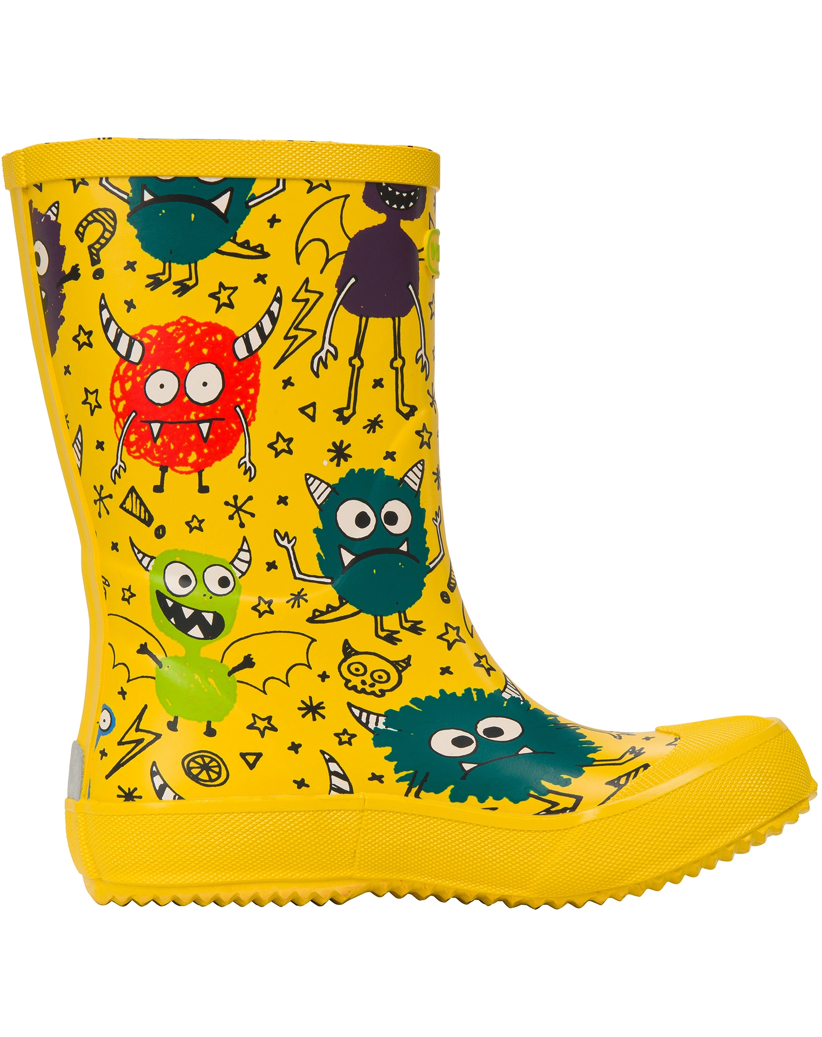 Gummistiefel MONSTER PRINT in yellow