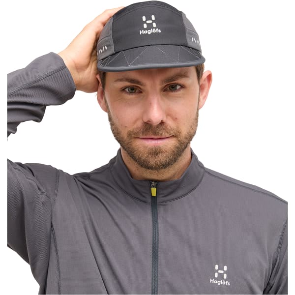 Casquette trail HAGLÖFS HAGLOFS L.I.M TEMPO TRAIL CAP TRUE BLACK/MAGNETITE