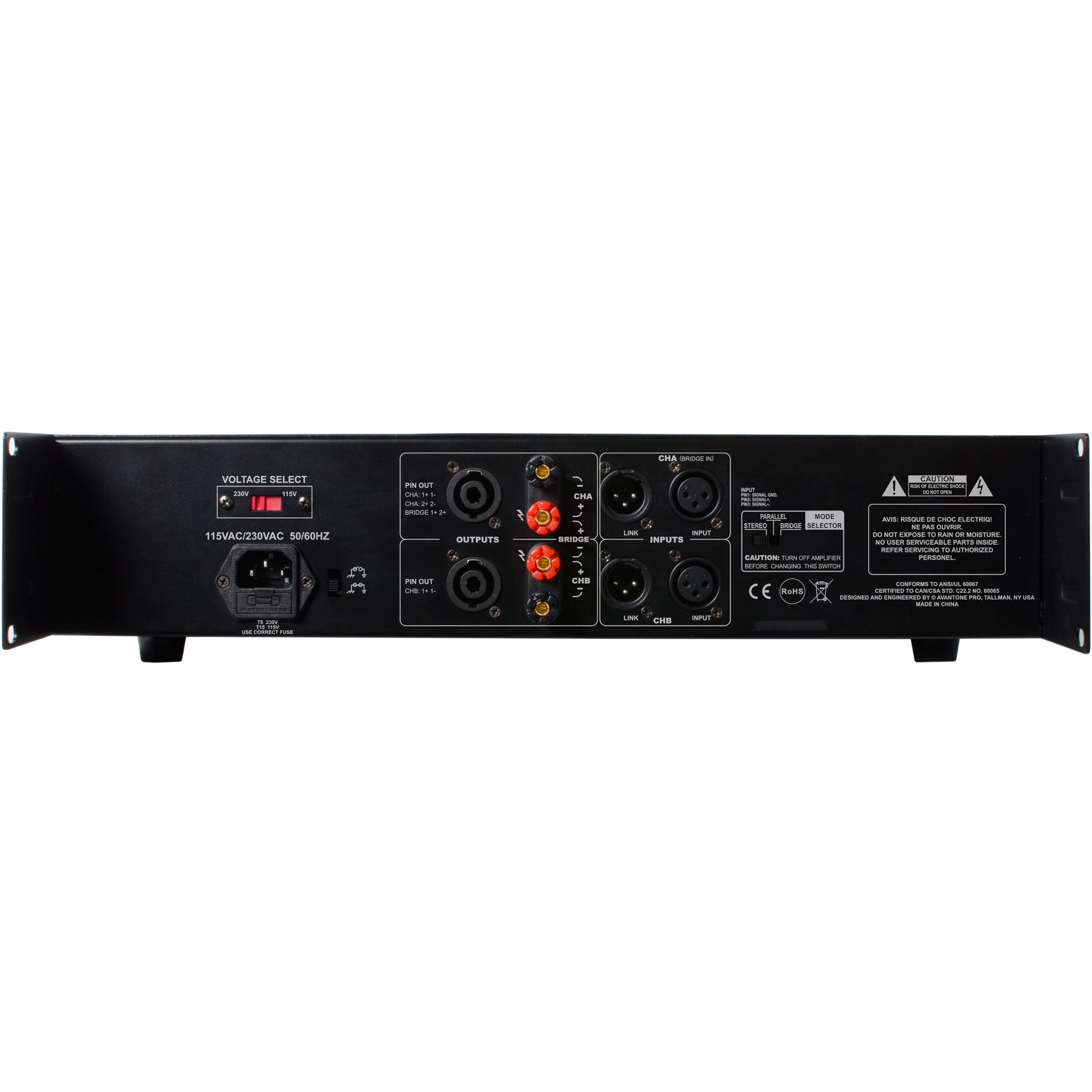 Avantone Pro CLA-200 studio referentieversterker