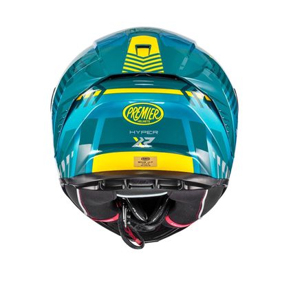 Casque Premier HYPER XR21 - Bleu / Jaune