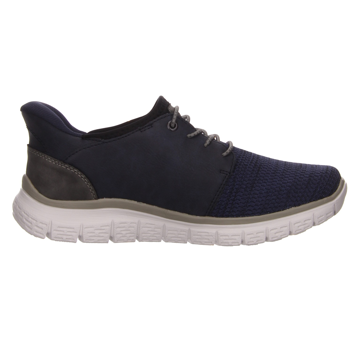 Rieker Schnürhalbschuh blau blau