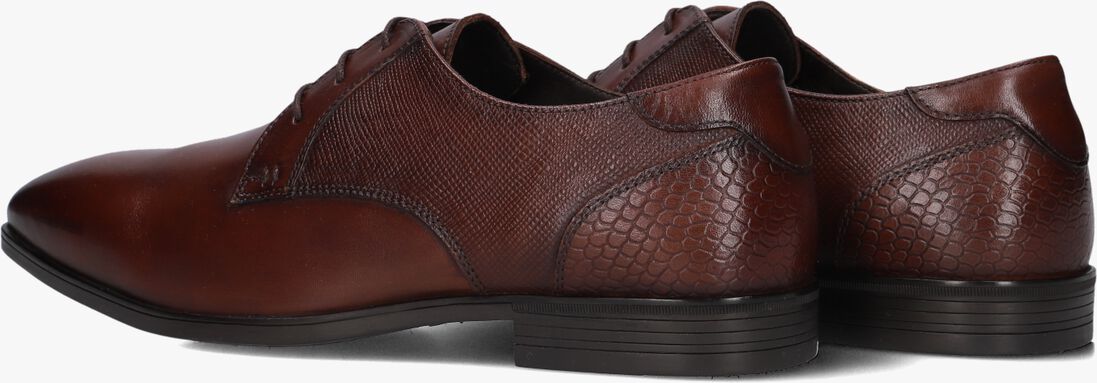 cognac stefano lauran nette schoenen 84708