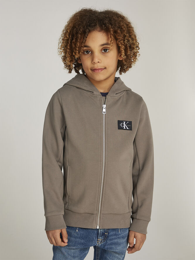 Calvin Klein BADGE ZIP-THROUGH Falcon