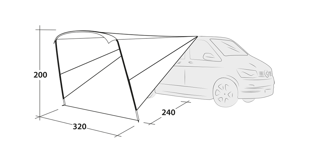 Outwell Touring Canopy Sonnenvordach