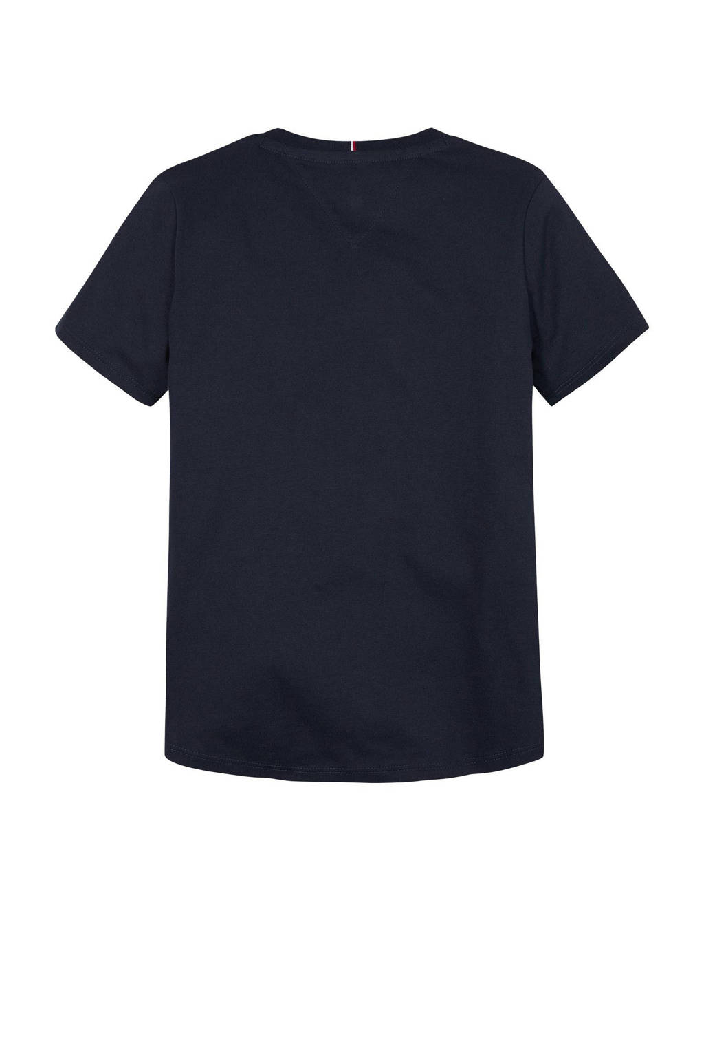 Tommy Hilfiger t-shirt blauw met lurex