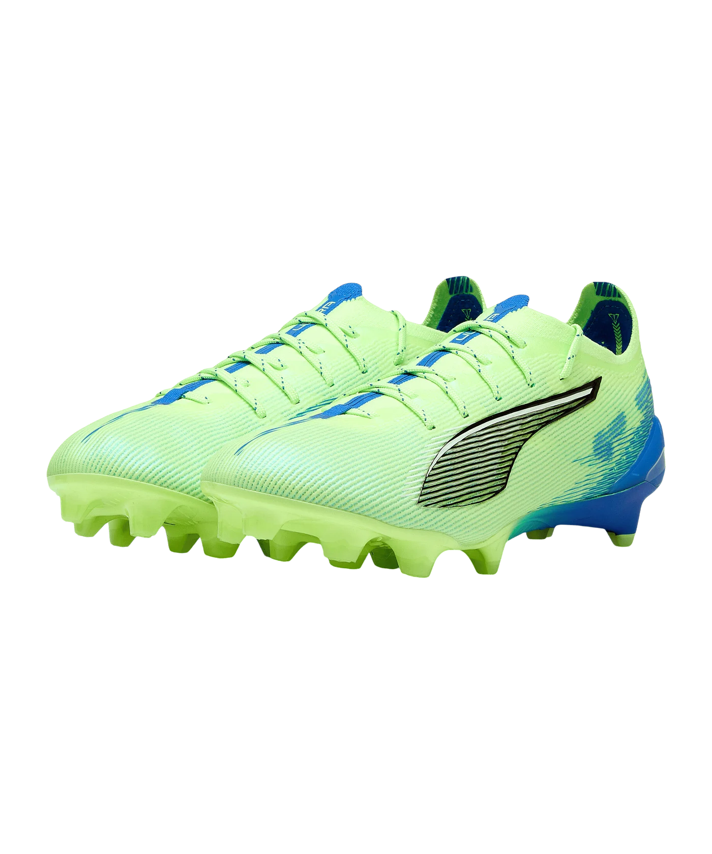 PUMA ULTRA 5 Ultimate FG Lights Out Damen Grün Weiss F03