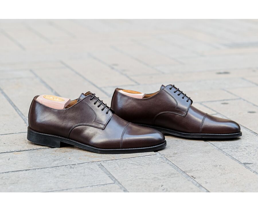Derbies homme Chocolat semelle gomme - MAYFAIR CLASSIC GOMME VILLE
