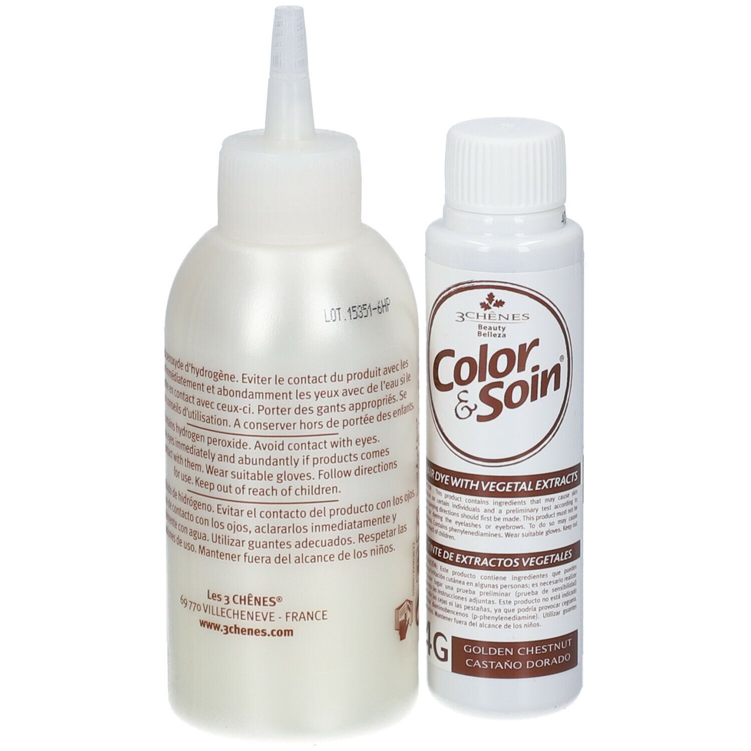 Les 3 Chênes Color & Soin Coloration 4G Goldkastanienbraun