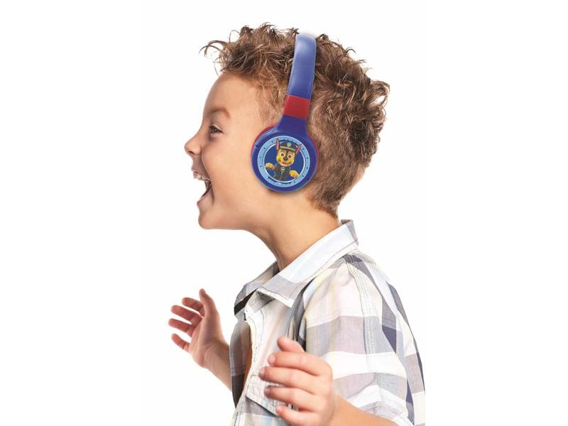 Lexibook Kinderkopfhörer Paw Patrol 2-in-1-Bluetooth Kabelloser Kopfhörer für Kinder