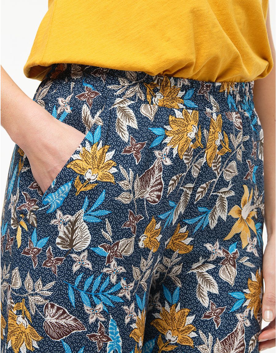 Pantalong large imprimé