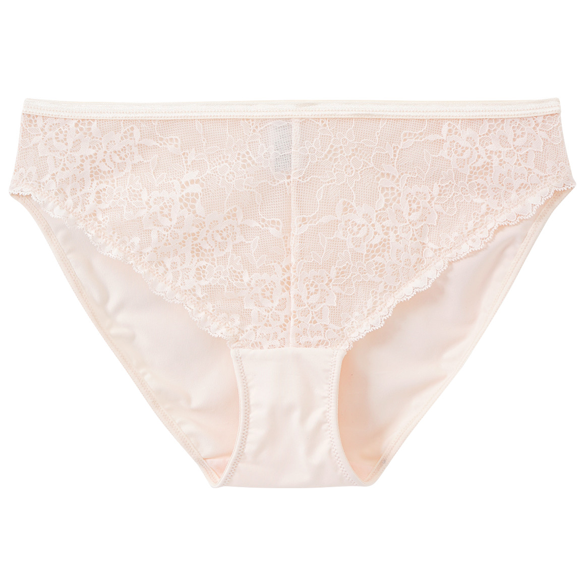 Gna Benotti Damen Slip mit Spitze hellrosa