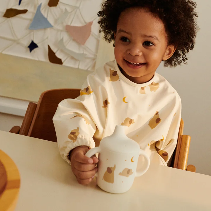 LIEWOOD - Neil Silikon Trinklerntasse, sandy