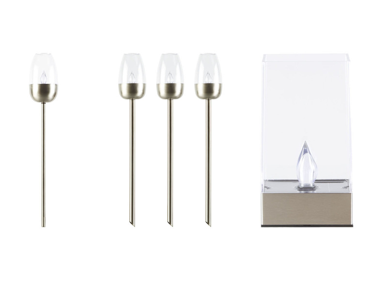 LED-solar fakkel
