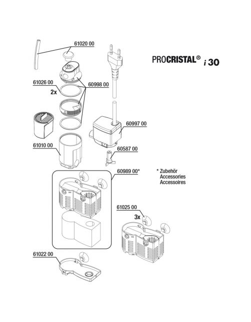 Jbl Procristal I30 - Filters - 10 Tot 60 Liter