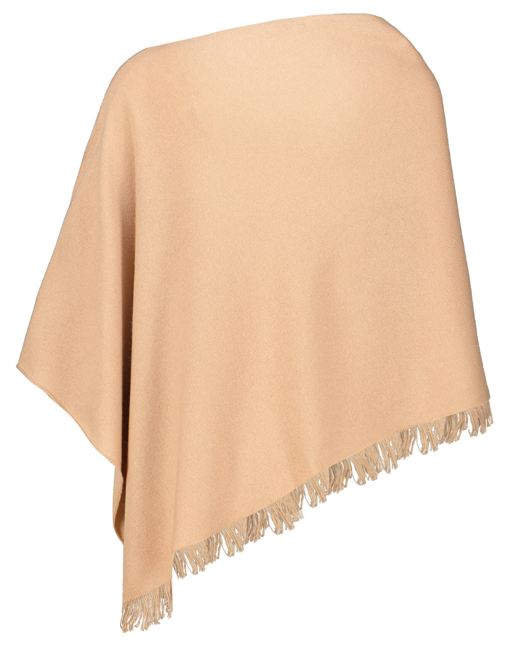 Kate Storm| Damen Strickponcho aus Wolle-Kaschmirmischung