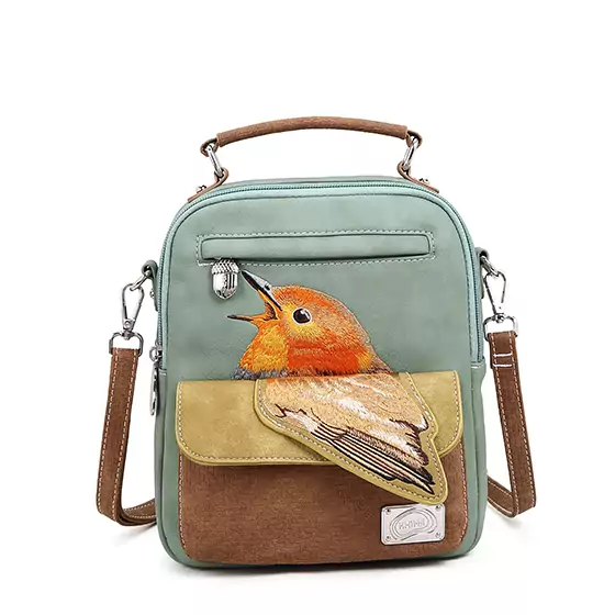 Hi-Di-Hi Traveler Hand/ Shoulderbag Light Green/ Yellow