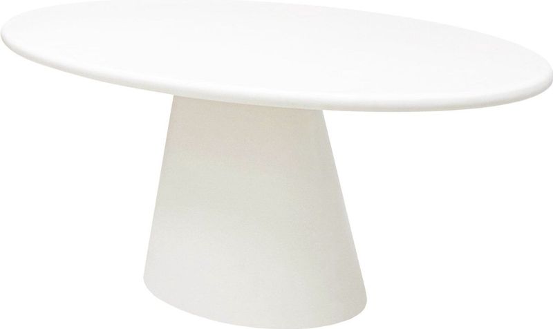 Kick - Morris - Eettafel - Wit - Hout met Betonlook
