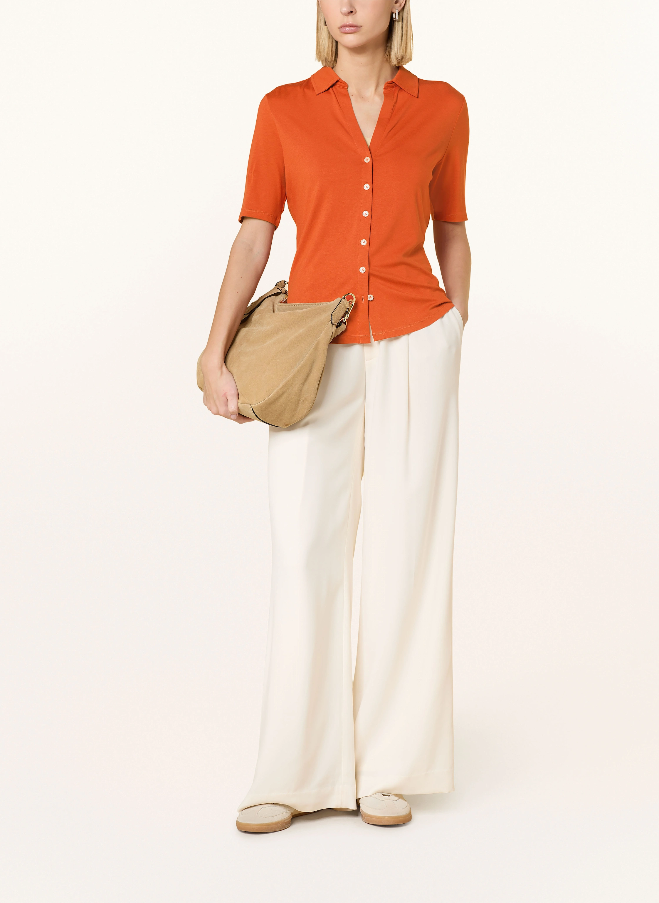 Marc O'Polo Hemdbluse aus Jersey