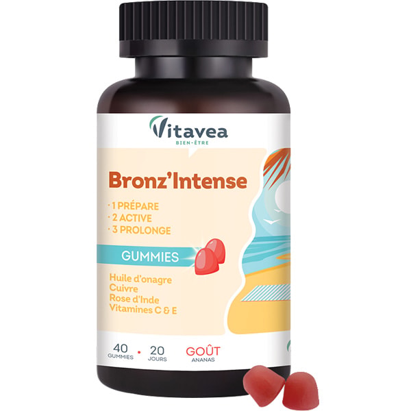 Gummies - Bronz'Intense , cheveux sublime & belle peau - 3 x 20 jours