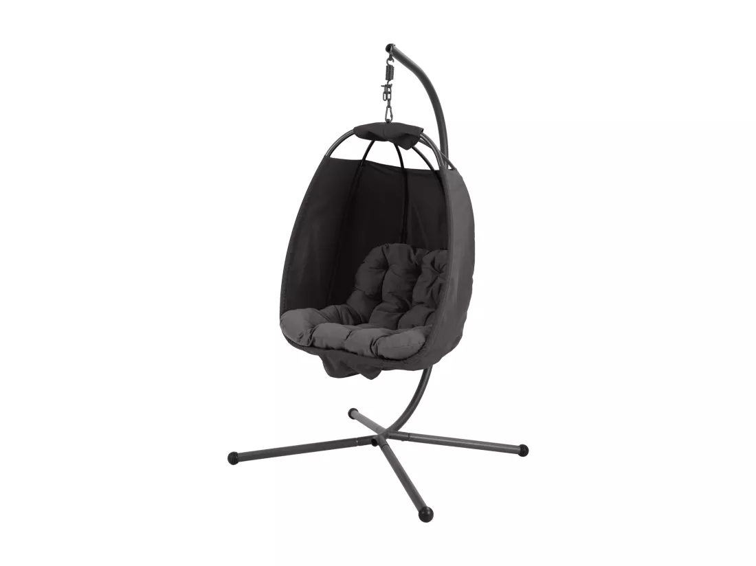 Chaise suspendue avec support pliable