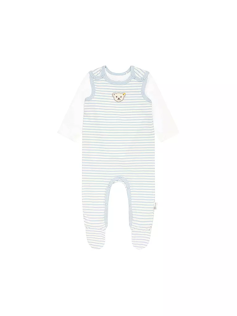 STEIFF Baby Set Strampler und Shirt hellblau