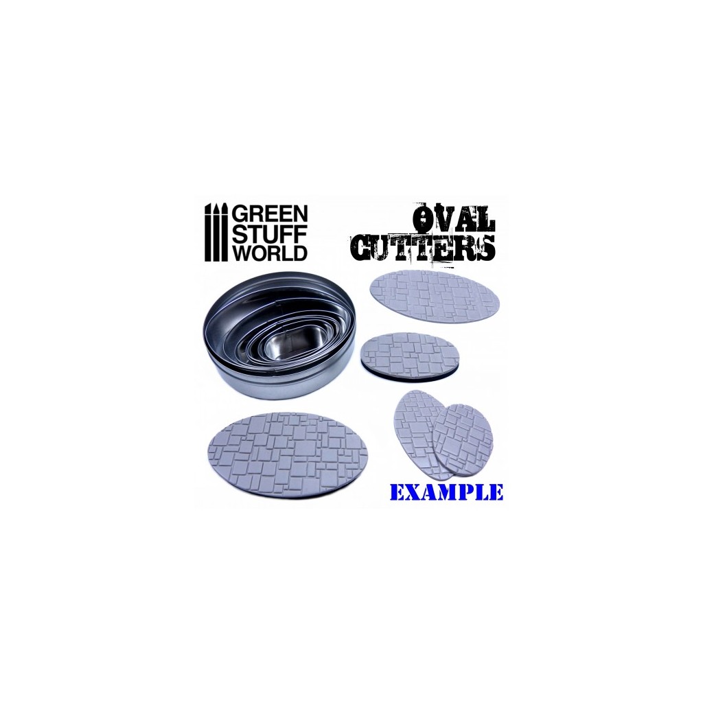 Cutters Ovales pour Socles
