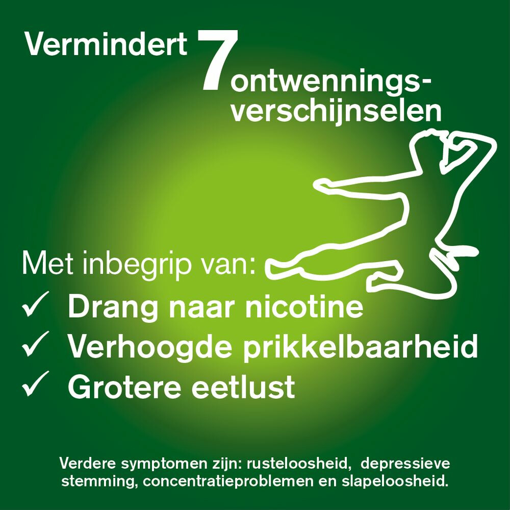 Nicorette Suikervrij Kauwgom Menthol Mint 2 mg105 stuks