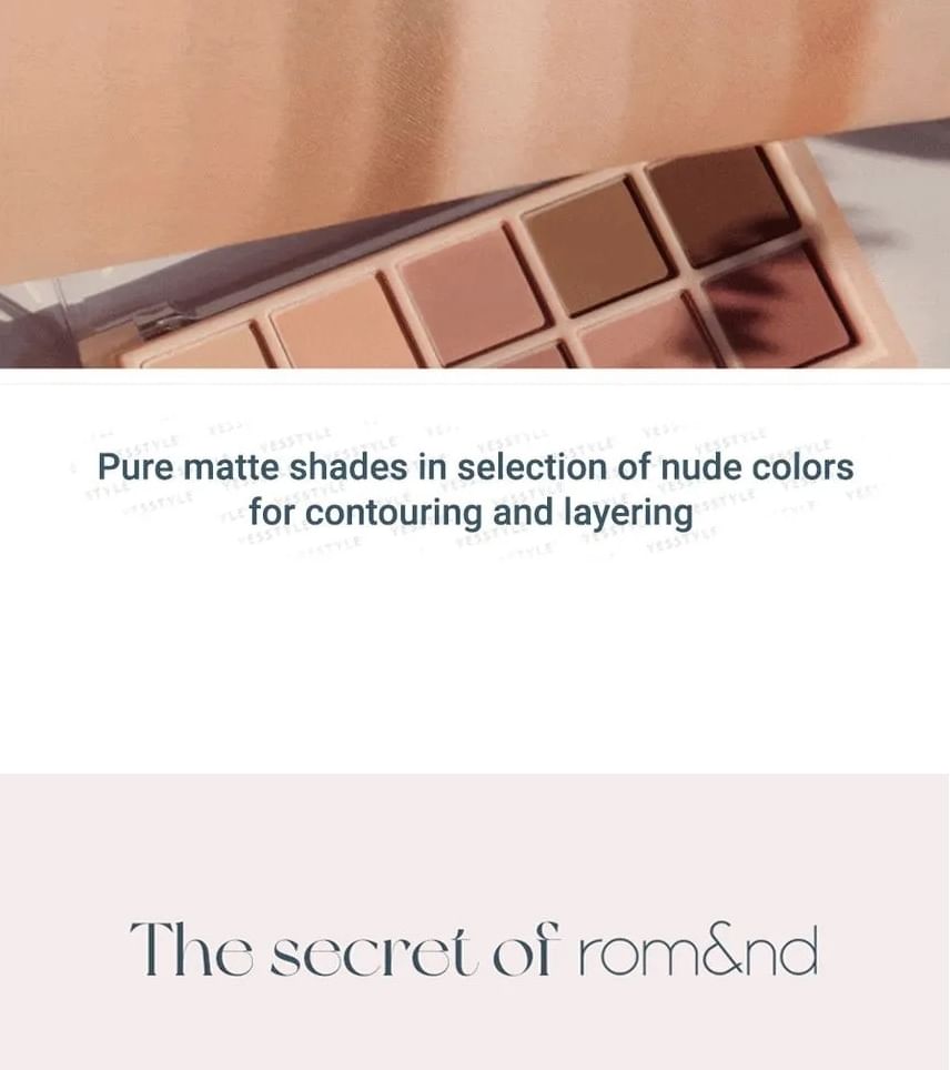 romand - Better Than Palette The Secret Garden - 9 Types