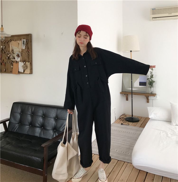 Whoosh - Cargo-jumpsuit met lange mouwen