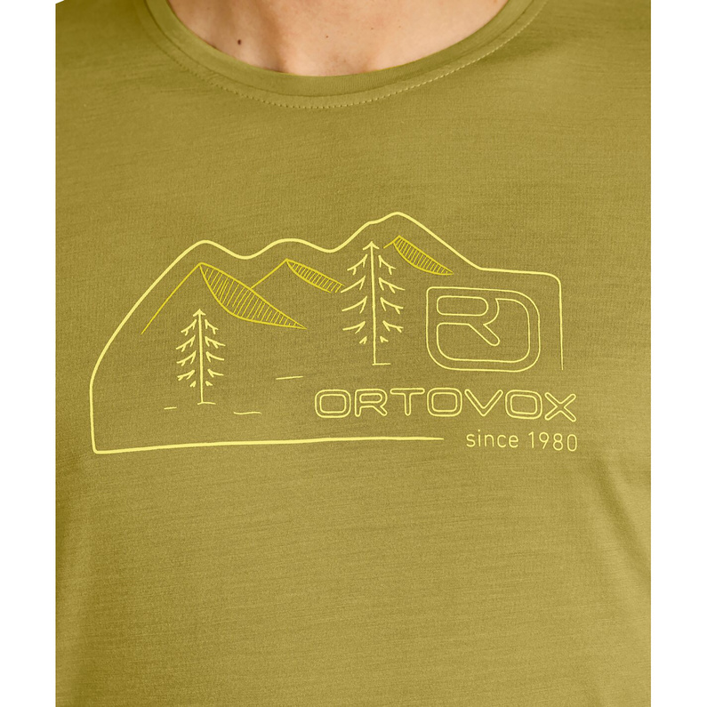 Ortovox Herren 150 Cool Vintage Badge T-Shirt