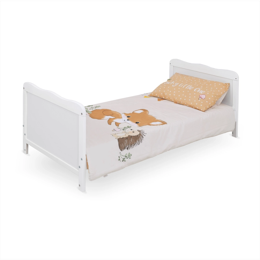 urra Komplettbett Fuchs und Igel 70 x 140 cm