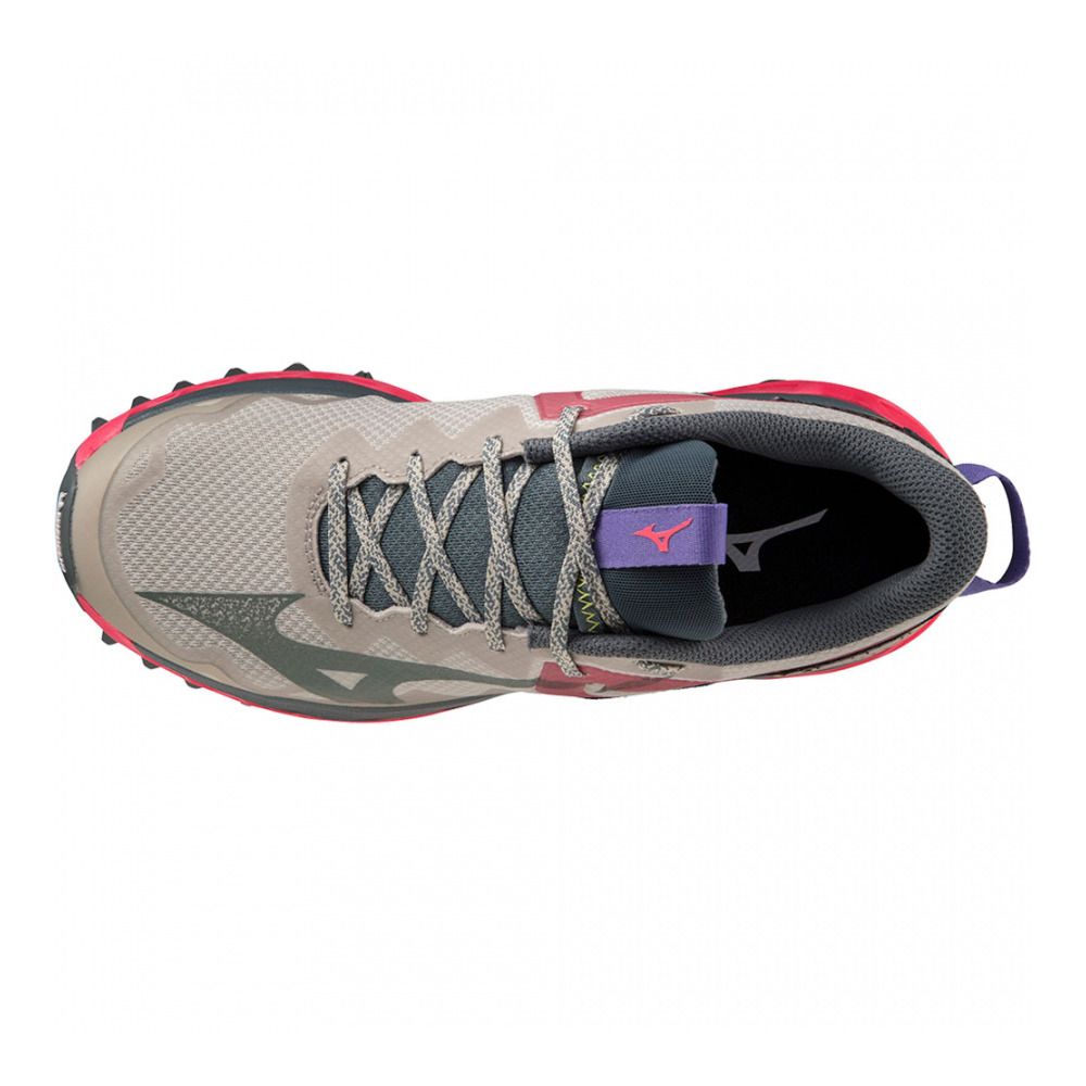 Mizuno WAVE MUJIN 9 - Chaussures trail Femme moonstruck/stormyweather/h.pink