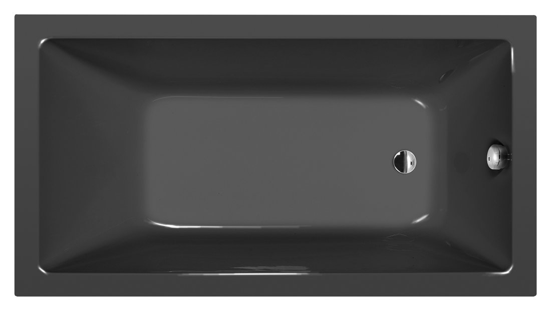 Polysan Noemi ligbad 150x80x39cm grijs