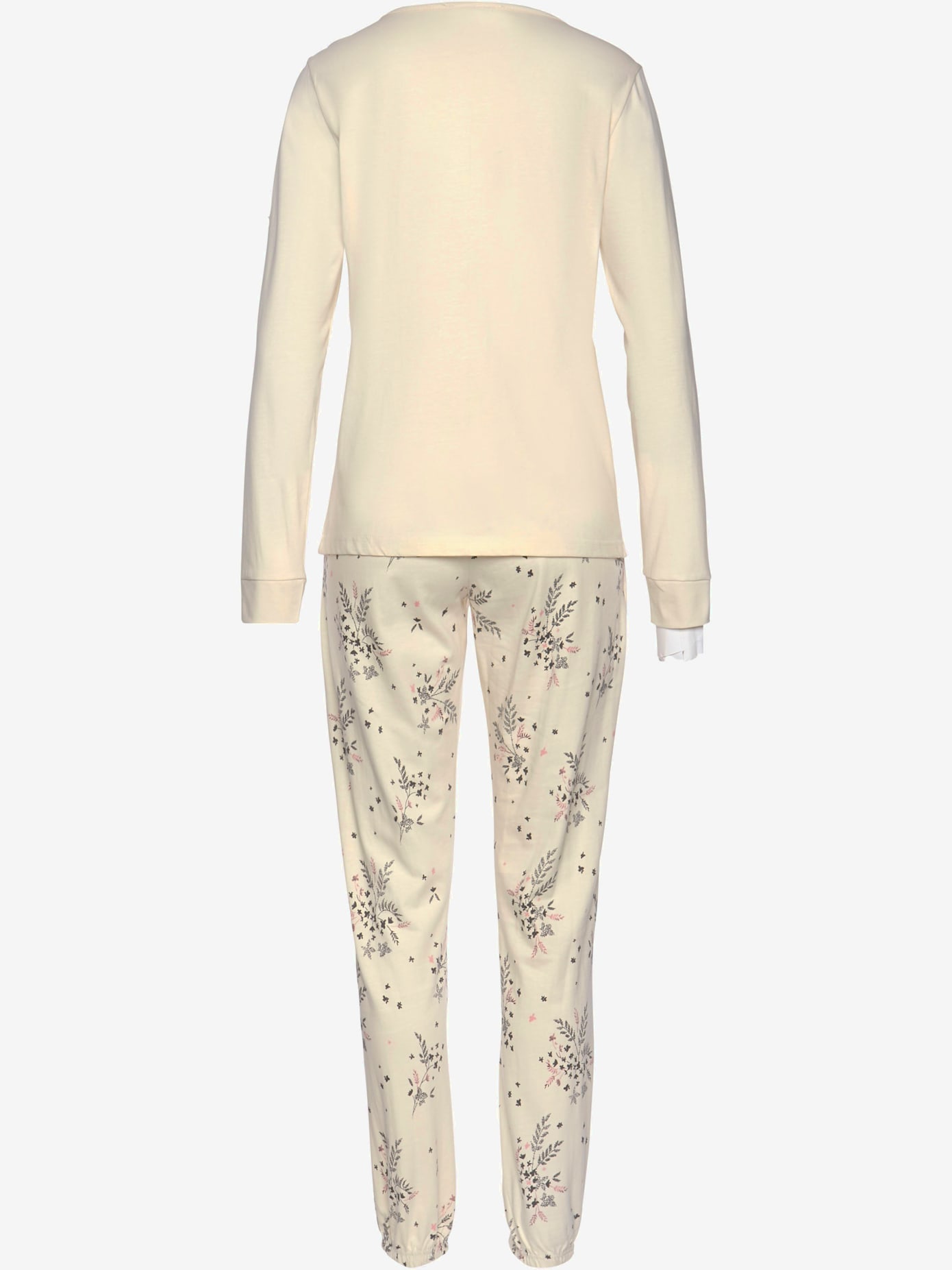 Lot de 2 pyjamas avec imprimé branches florales