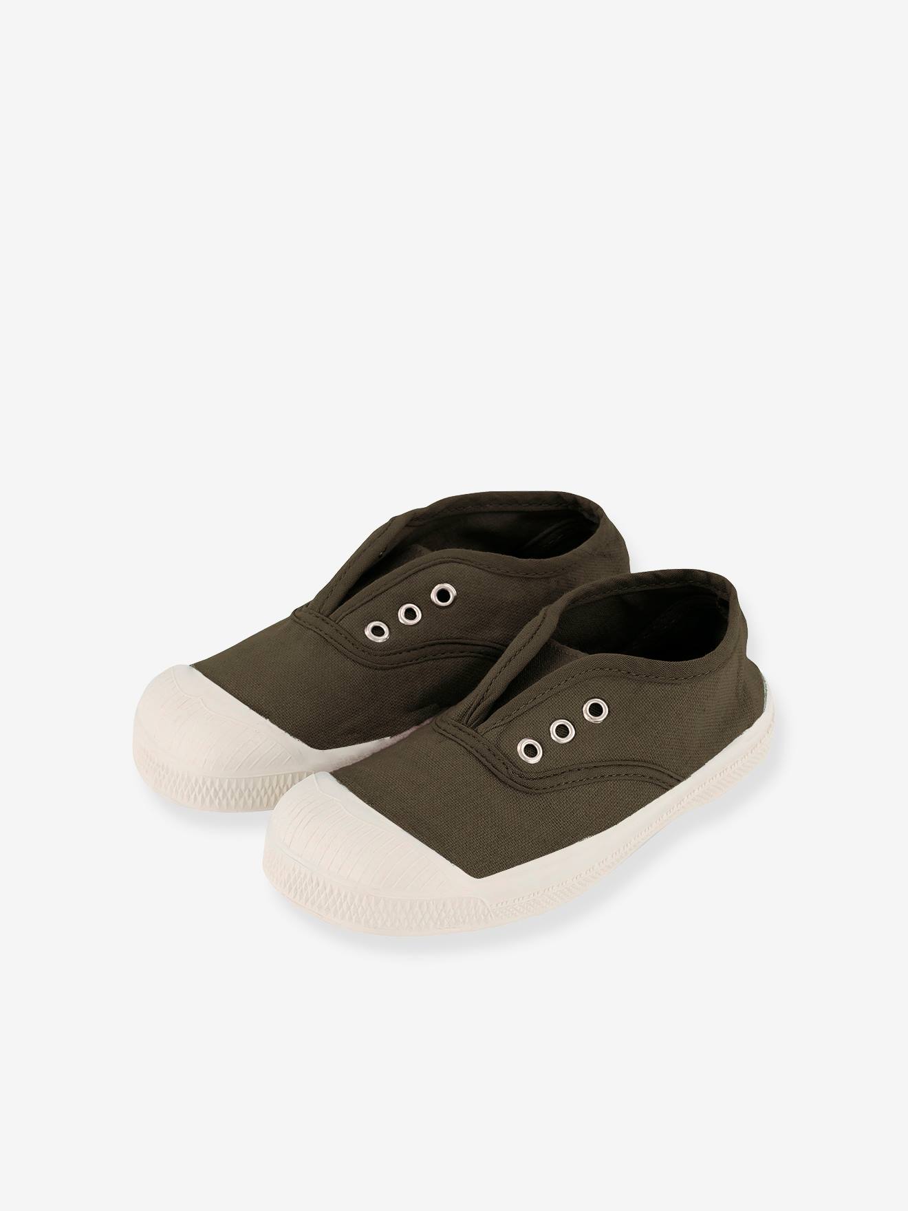 Pantufas de algodão bege Elly BENSIMON®