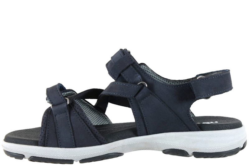 NEW FEET SANDAL I MØRKEBLÅ NUBUCK
