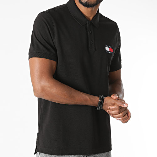 Polo Manches Courtes Badge 9444 Noir