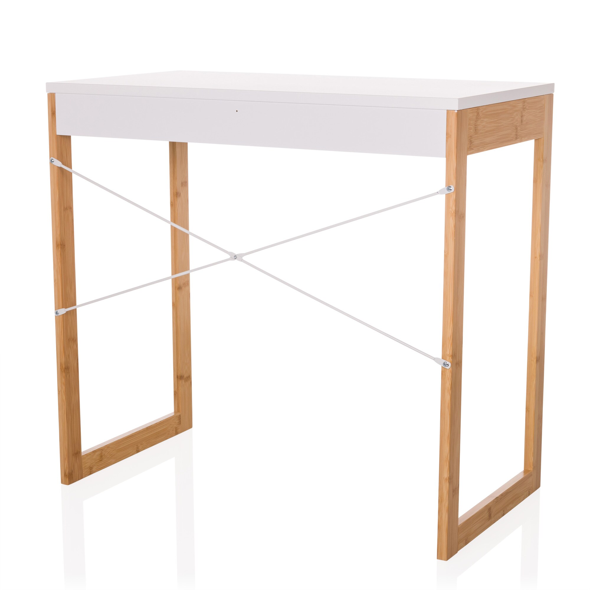 Schreibtisch TAROLO II MDF, Bambus hjh LIVING