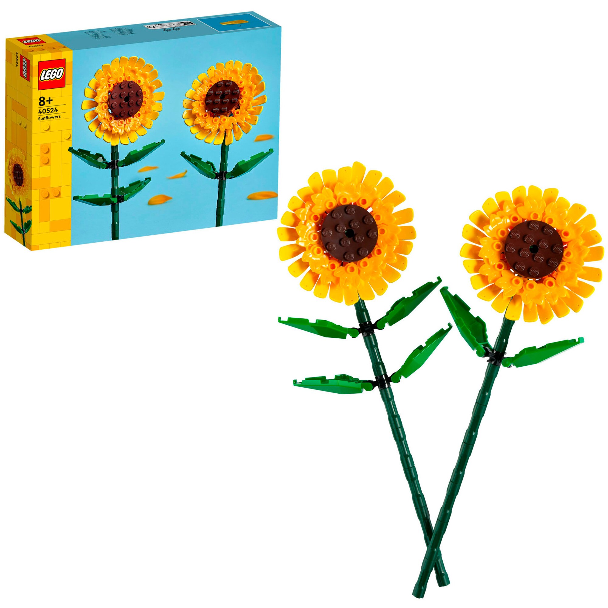 LEGO Konstruktionsspielzeug Botanicals Sonnenblumen