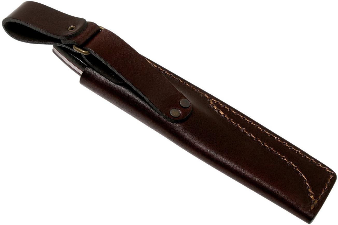 Brisa Trapper 115 Green Canvas Micarta Elmax Flat 2066 bushcraftmes
