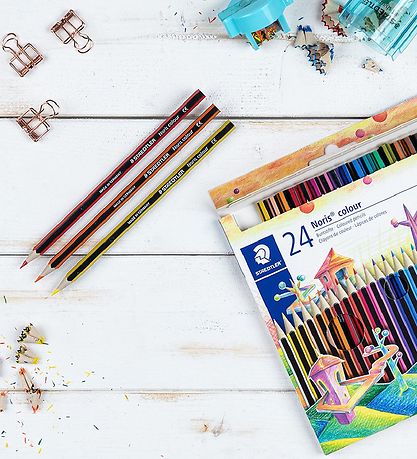 Staedtler Buntstifte - Noris Colour Bonus Pack - 20 + 4 st.