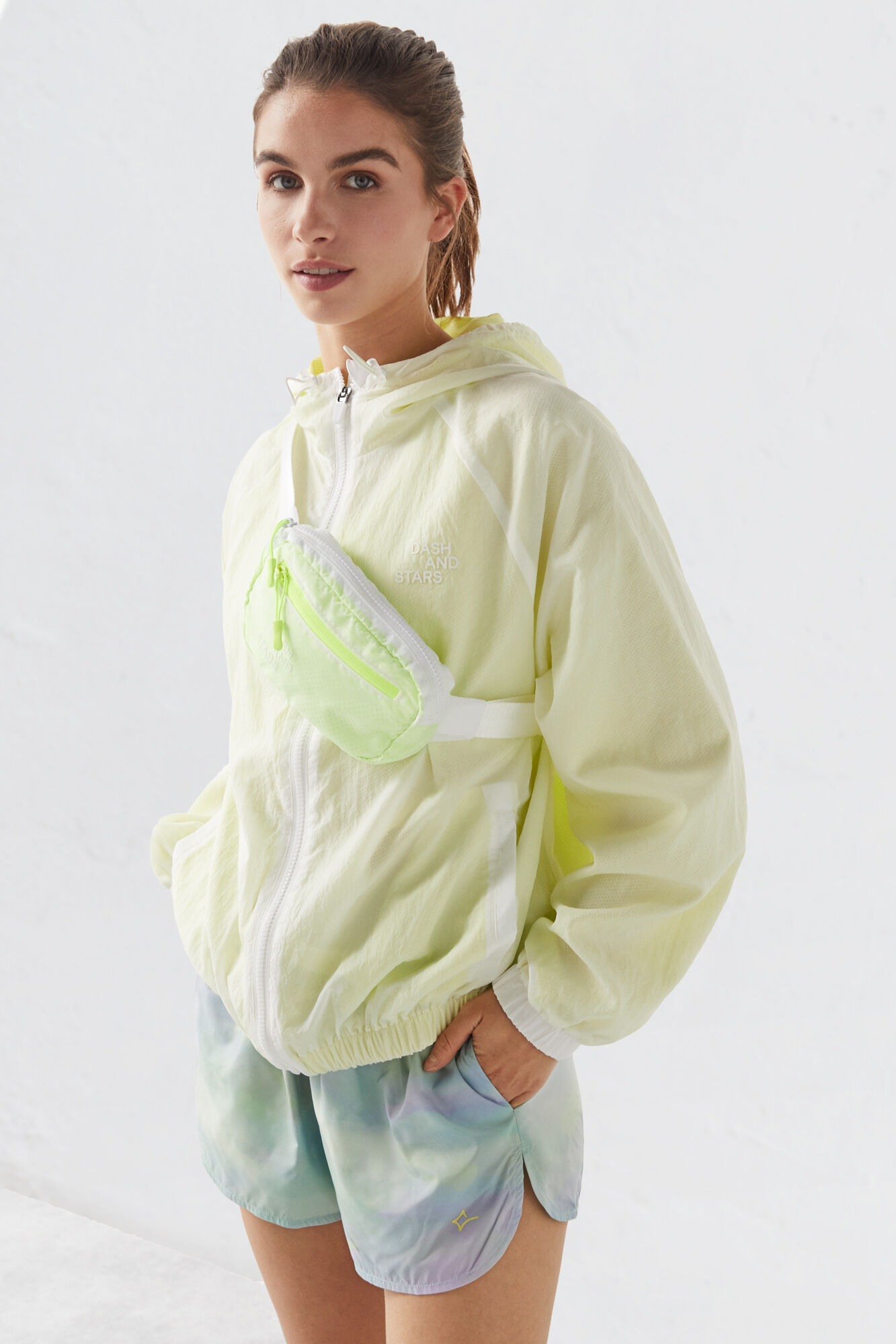 Riñonera nylon ultraleve cinco - verde