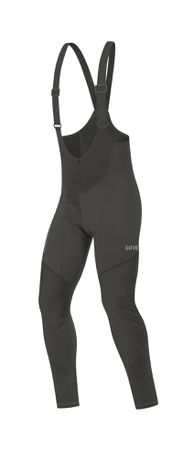 C3 GWS Herren-Softshell-Trägerhose mit Polster  black  L
