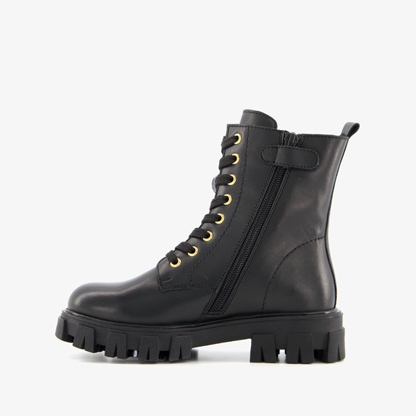 Groot leren meisjes veterboots